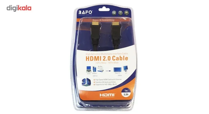 کابل HDMI بافو (BAFO) 1 متری Image 3