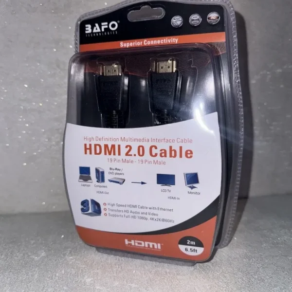 HDMI بافو 2 متری (BAFO HDMI Cable 2M)