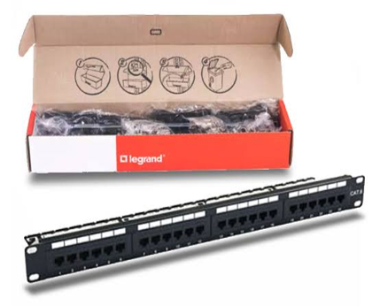 پچ پنل Legrand Cat6 SFTP 24 Port تمام وارداتی