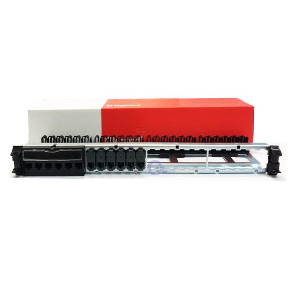 پچ پنل Legrand Cat6 UTP 24 Port تمام وارداتی